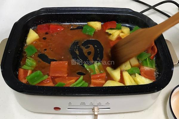 菠萝咕噜肉的做法图解9