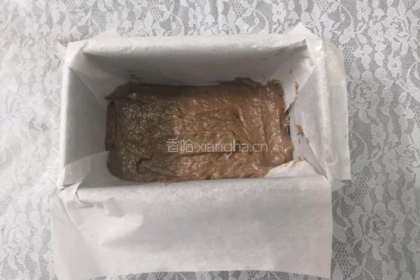 （无蛋）可可香蕉糕的做法图解10