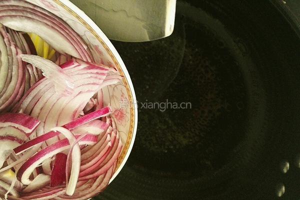 洋葱炒苹果的做法图解6