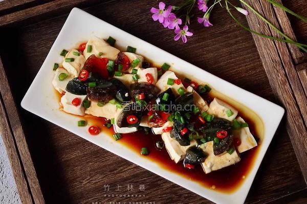 凉拌皮蛋豆腐的做法图解9