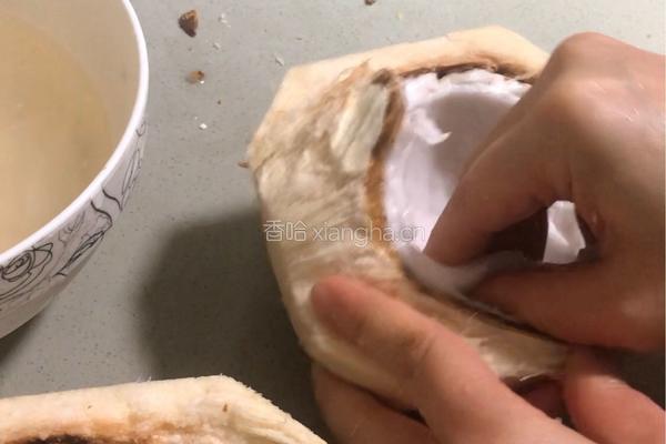 椰青鸡汤的做法图解6