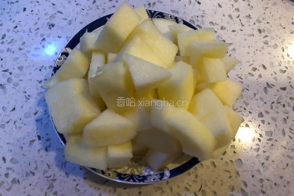 银耳紫薯苹果粥的做法图解6