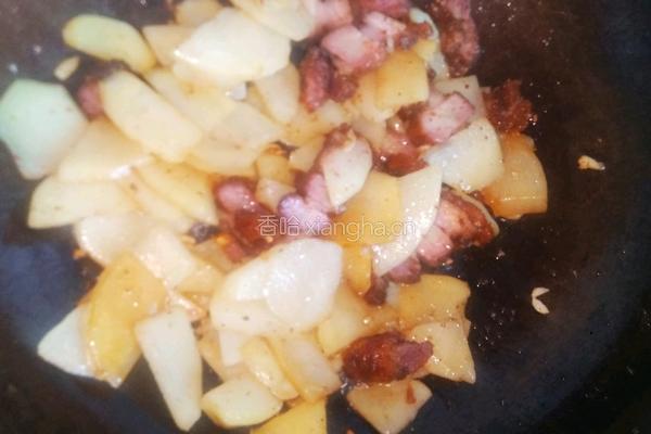 炸肉炒土豆的做法图解7