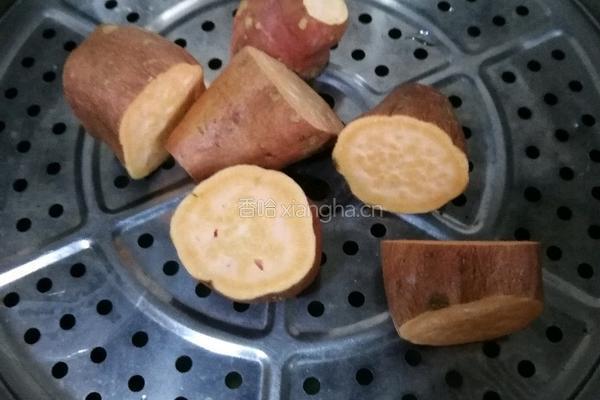 草莓红薯大福的做法图解3
