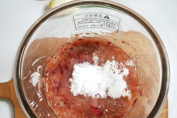 宝宝无添加小甜点樱桃酱的做法图解4