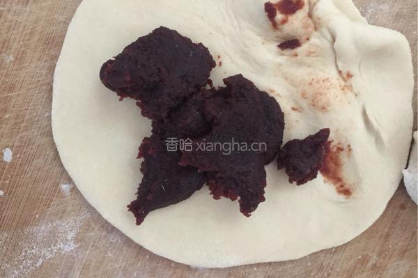 豆沙火烧的做法图解3