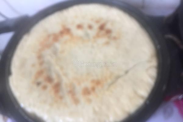 韭菜鸡蛋虾皮饼的做法图解5