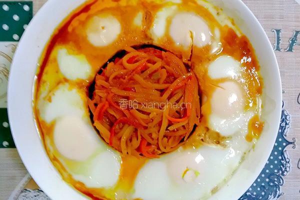 鸡蛋卧土豆丝的做法图解5