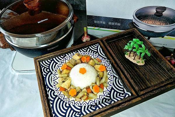 米饭素炖菜的做法图解17