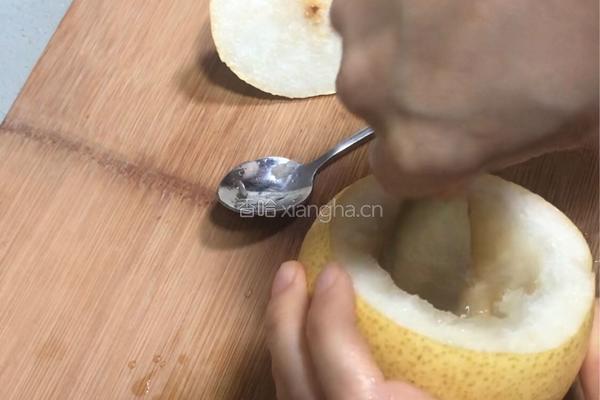 花椒炖梨的做法图解2
