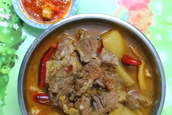 萝卜炖牛腩的做法图解8