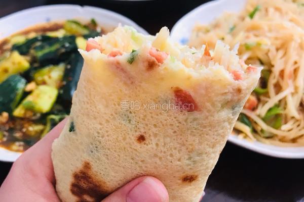 煎饼的做法图解5