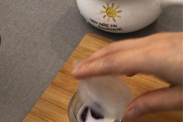 葡萄奶香小布丁的做法图解8