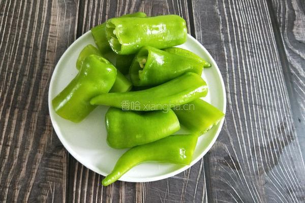 酱焖尖椒的做法图解2