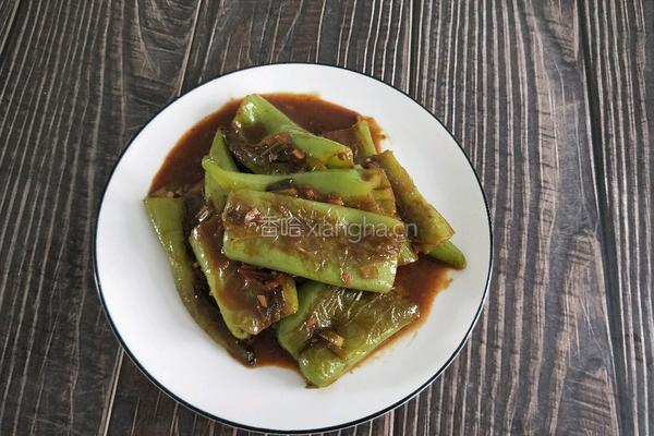 酱焖尖椒的做法图解16