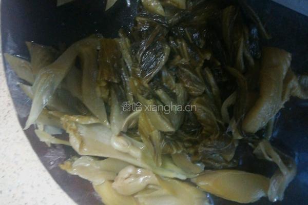 盐菜水煮肉的做法图解4