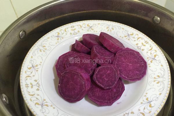 紫薯芋圆（手工）的做法图解3