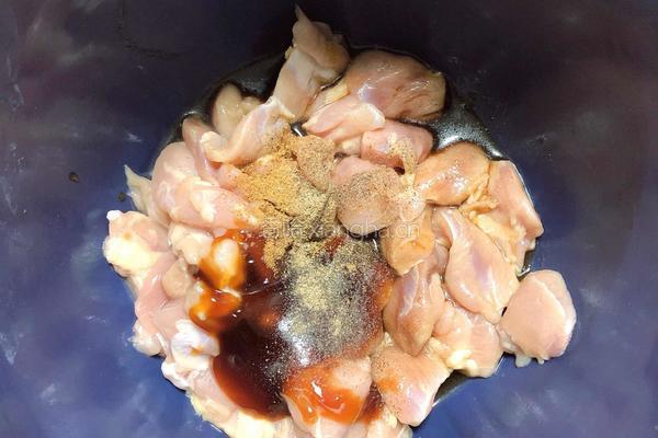 串烧鸡肉果蔬的做法图解2