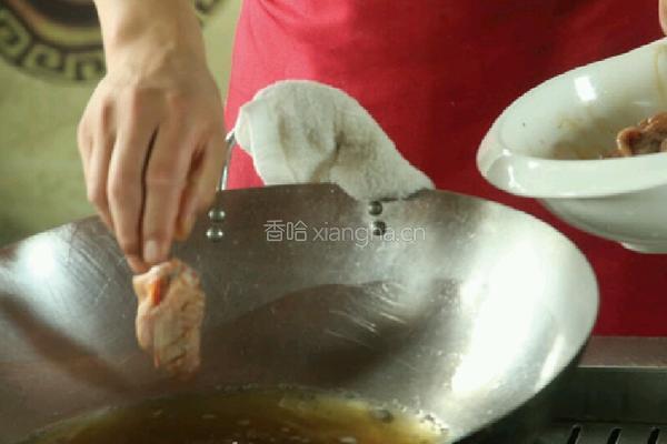 菠萝鸡翅的做法图解4