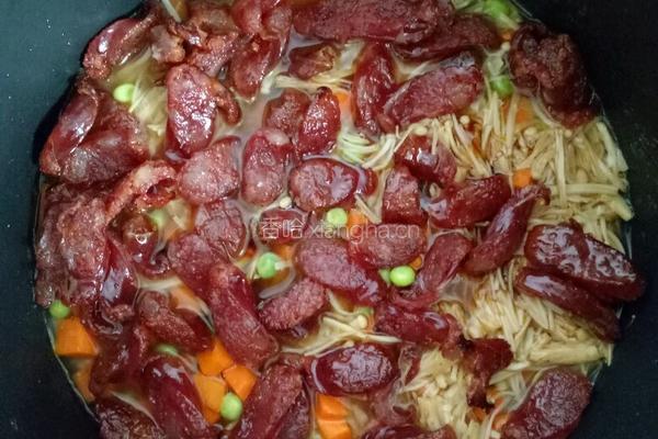 进阶版腊肠饭的做法图解11
