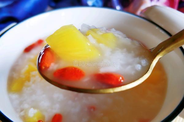 菠萝米粥的做法图解11