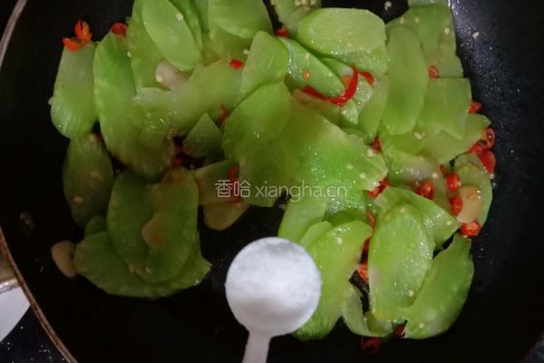 清炒莴苣的做法图解7