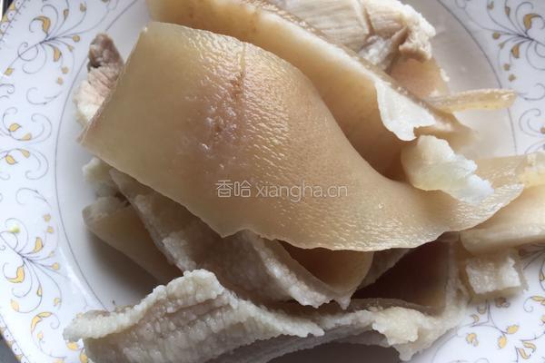 猪皮花生冻的做法图解5