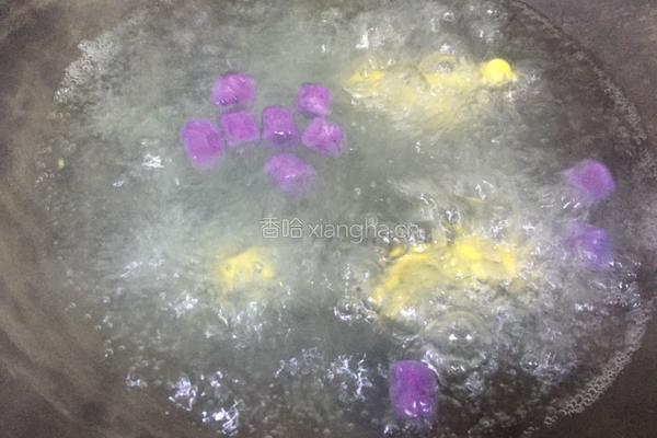 蜜豆芋圆的做法图解2