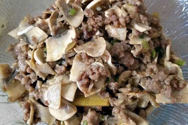 鲜蘑菇炒肉沫的做法图解8