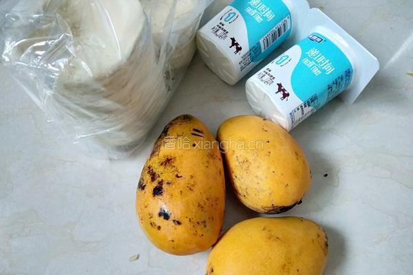 芒果酸奶挞的做法图解1