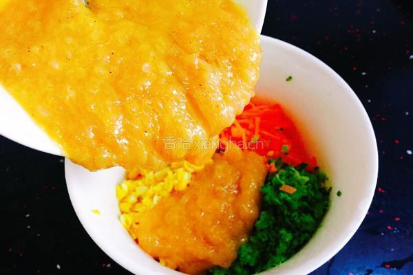 蔬菜鸡肉饼的做法图解6