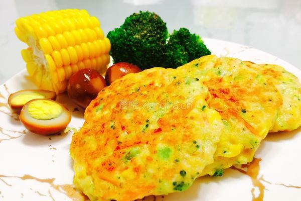 蔬菜鸡肉饼的做法图解10