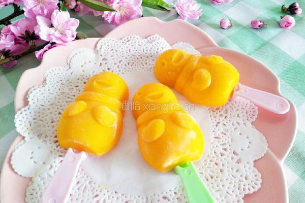 芒果牛奶雪糕的做法图解10