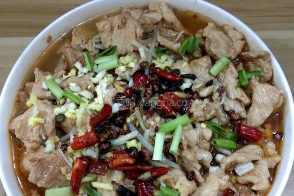 家常水煮肉片的做法图解13