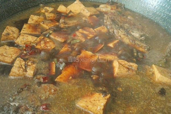 红烧豆腐带鱼的做法图解20