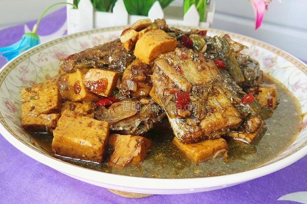红烧豆腐带鱼的做法图解22