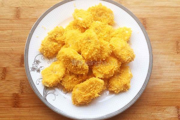 酥炸香蕉片的做法图解8