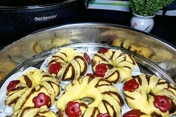金阳光豆沙花环的做法图解20