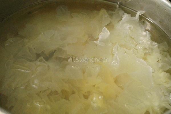 苹果雪梨银耳汤的做法图解5