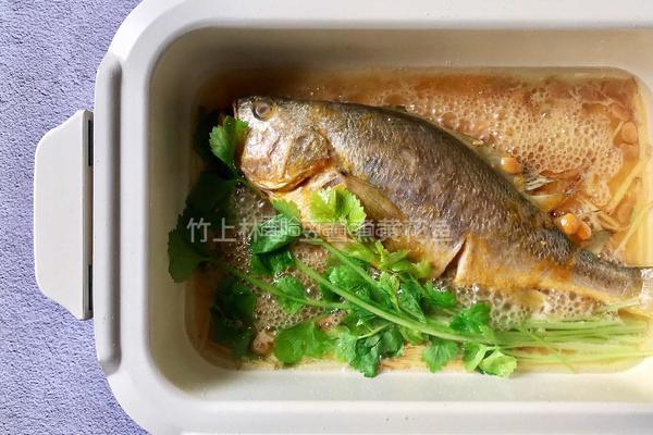 豆酱煮黄花鱼的做法图解7