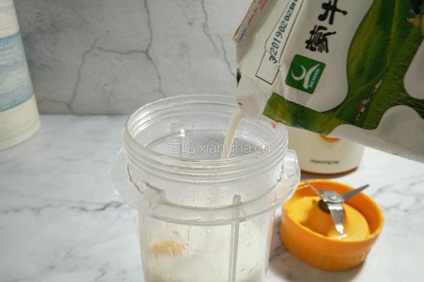芒果奶昔的做法图解4
