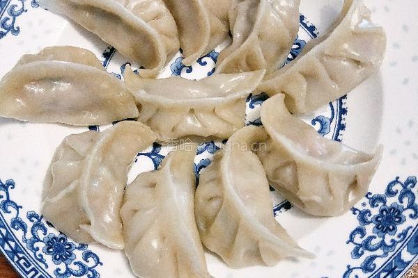 荠菜(野菜)饺子的做法图解10