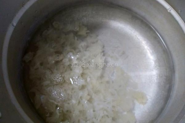 菠萝银耳羹的做法图解4