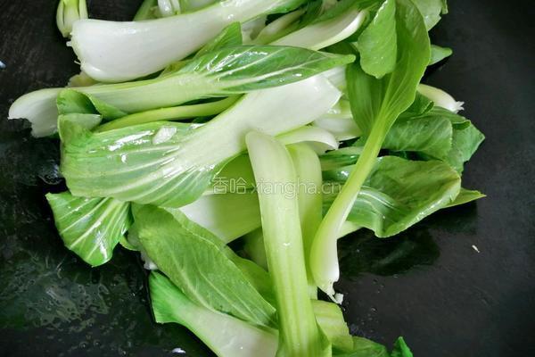 蒜蓉上海青的做法图解5