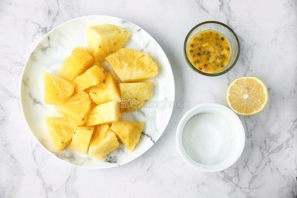 凤梨百香果酱的做法图解2