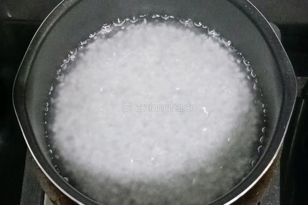 牛奶蜜豆芒果西米露的做法图解4