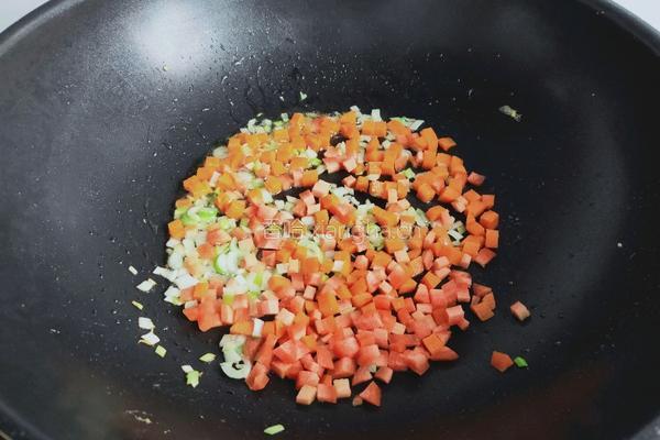 鹅肝肠炒饭的做法图解7