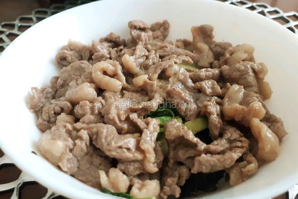 油淋葱香牛肉的做法图解8