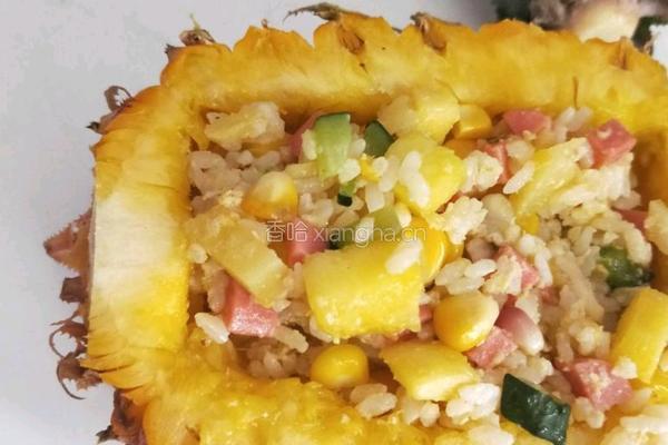 菠萝米饭的做法图解9
