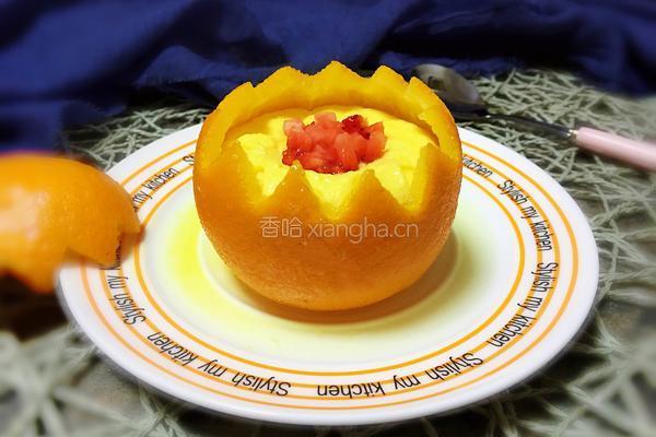 橙汁蒸蛋